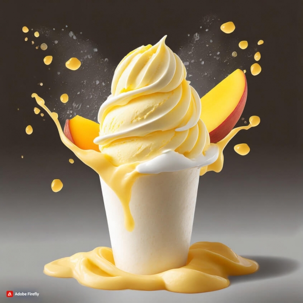 Суха смес за сладолед манго от Don Gelato