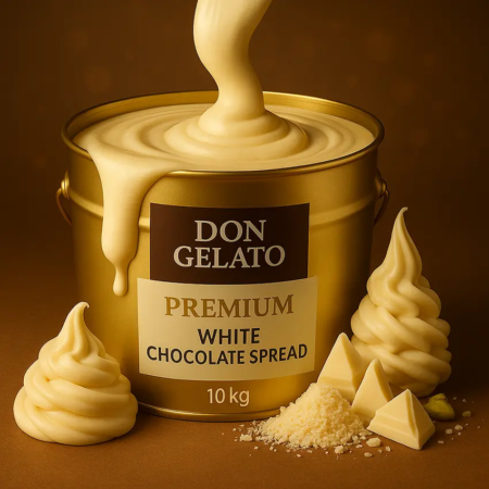 Бял шоколад за фонтан, глазура и сладкиши – Don Gelato