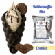 Суха смес за черни гофрети Bubble Waffle с бисквитки – Дон Джелато