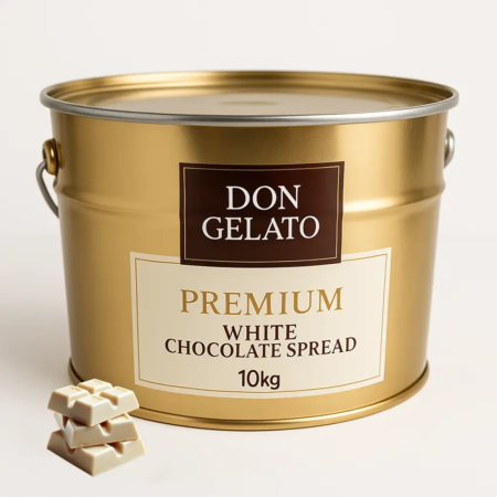 Кремообразен бял шоколад за понички и вафли – Don Gelato