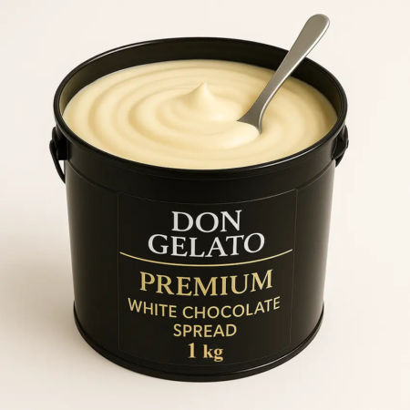 Гъст бял шоколад за сладоледи и десерти Don Gelato – 1 кг