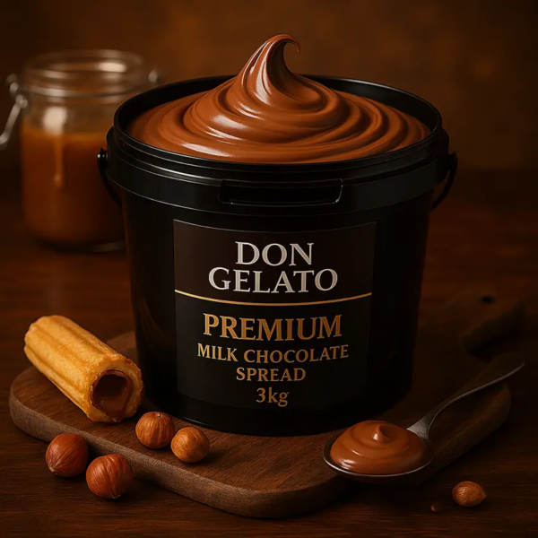 Млечен крем шоколад за гофрети Don Gelato – 3 кг