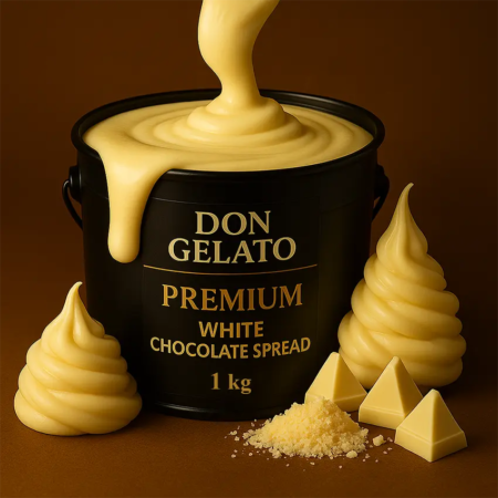 Бял шоколад за закуски и бисквити Don Gelato – 1 кг
