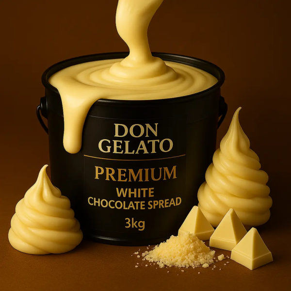 Кремообразен бял шоколад за десерти Don Gelato – 3 кг