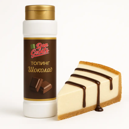 Платен шоколадов топинг за торти, чийзкейк и кремове – Don Gelato