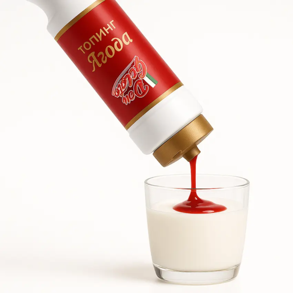 Сос ягода за скрежини, шейкове и млечни десерти – Don Gelato – 975 г
