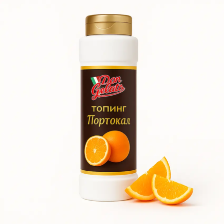 Топинг портокал без ГМО и палмова мазнина – Don Gelato 975 г