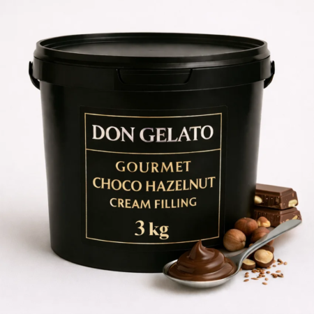 Гурме крем пълнеж шоко лешник Don Gelato 3 кг