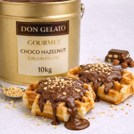 Гофрети с гурме крем шоко лешник Don Gelato