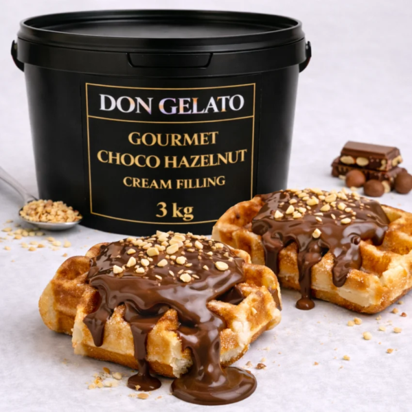 Гофрети с гурме крем шоко лешник Don Gelato