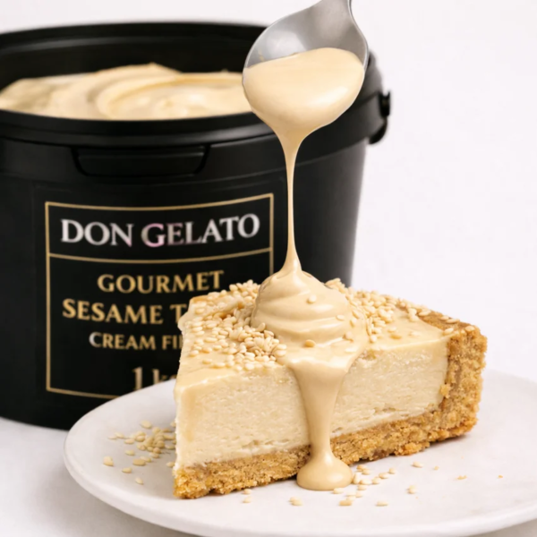 Чийзкейк с гурме крем със сусамов тахан Don Gelato
