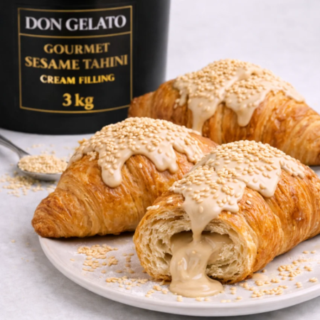 Кроасани с гурме крем със сусамов тахан Don Gelato