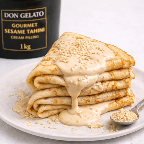 Палачинки с гурме крем със сусамов тахан Don Gelato