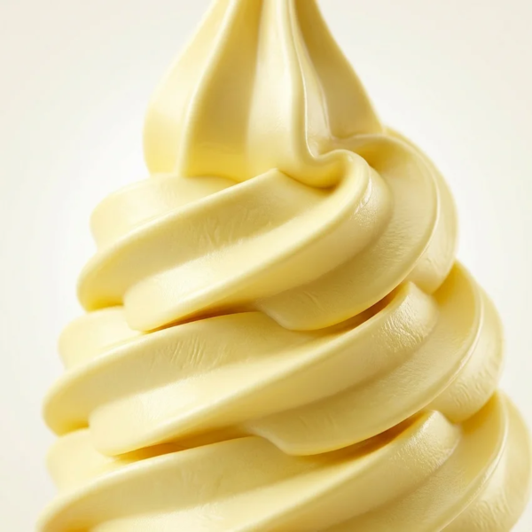 Текстура на мек сладолед лимон Don Gelato