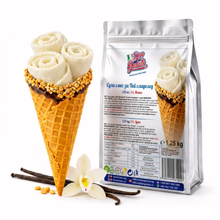 Суха смес за тайландски сладолед ванилия от Don Gelato