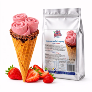 Суха смес за тайландски сладолед ягода от Don Gelato