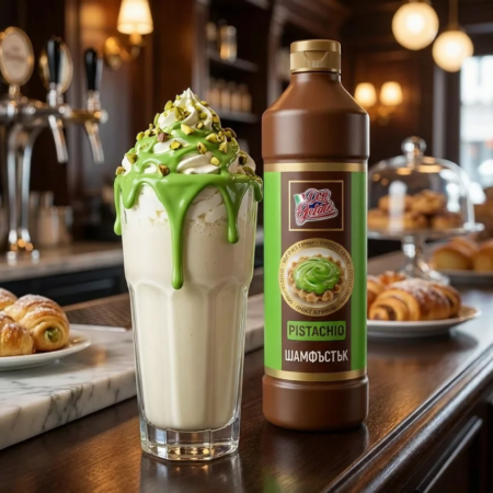Течен топинг шамфъстък Don Gelato Premium за кремове и барове