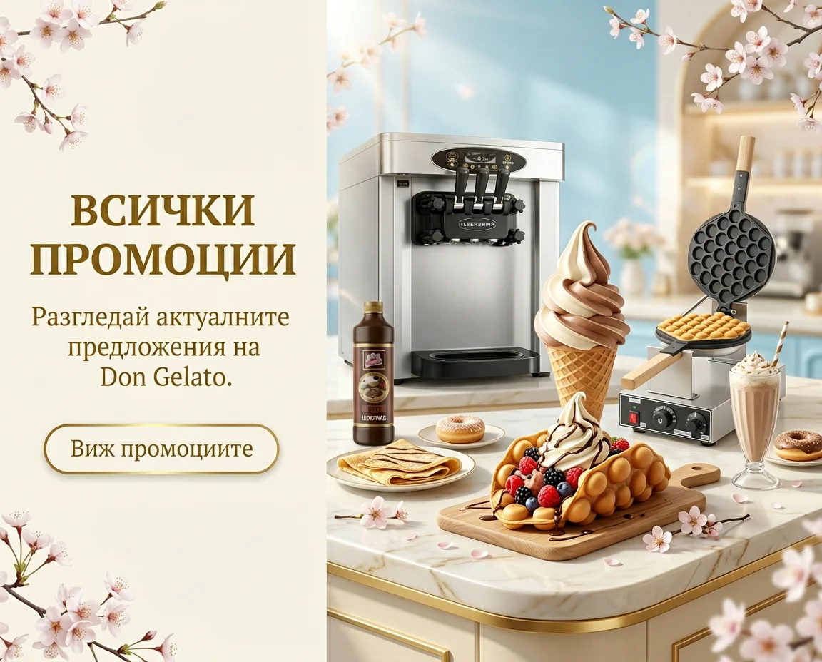 Всички промоции Don Gelato на едно място