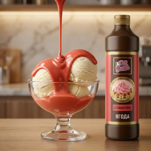 Ягодов топинг за сладолед и палачинки Don Gelato Premium