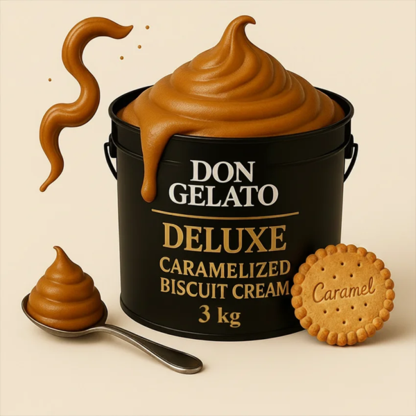 Бисквитен крем с карамел за печива Don Gelato – 3 кг