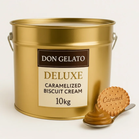 Бисквитен крем Don Gelato Bisco Deluxe – 10 кг професионална опаковка